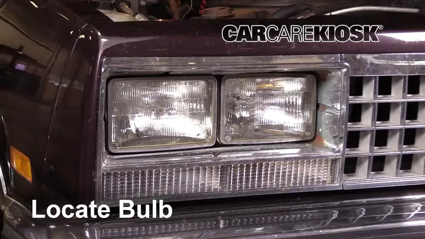 1987 Chevrolet El Camino 5.0L V8 Luces Luz de giro delantera (reemplazar foco)